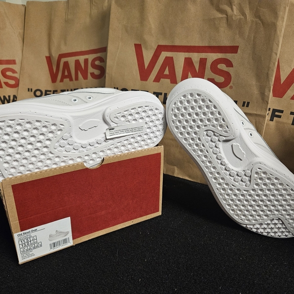 Vans Old Skool Over Mens 11.5 Women's 13 Lightweight Comfy Cush Soles - Picture 4 of 4